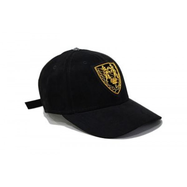 1 - CASQUETTE SMOOTH NOIR/OR